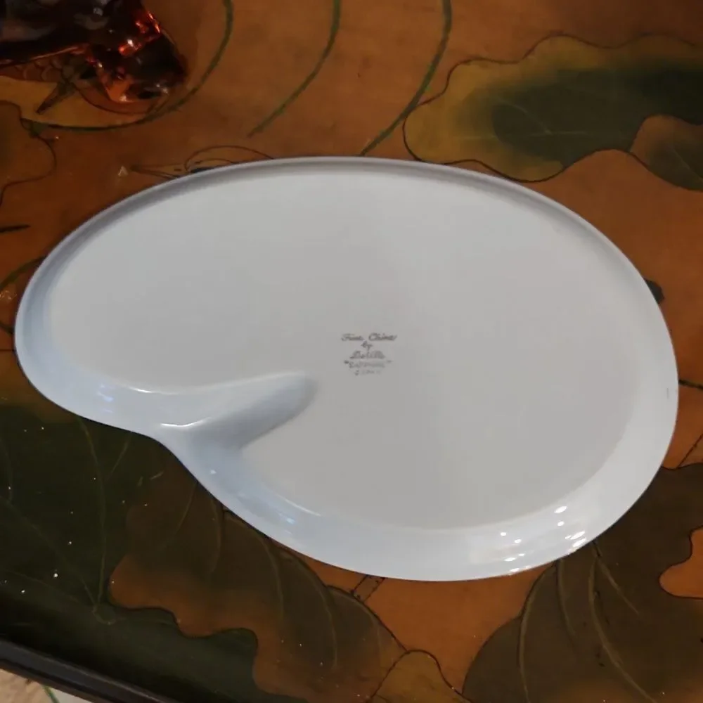 Sapphire by Deville Snack Plate and Footed Cup